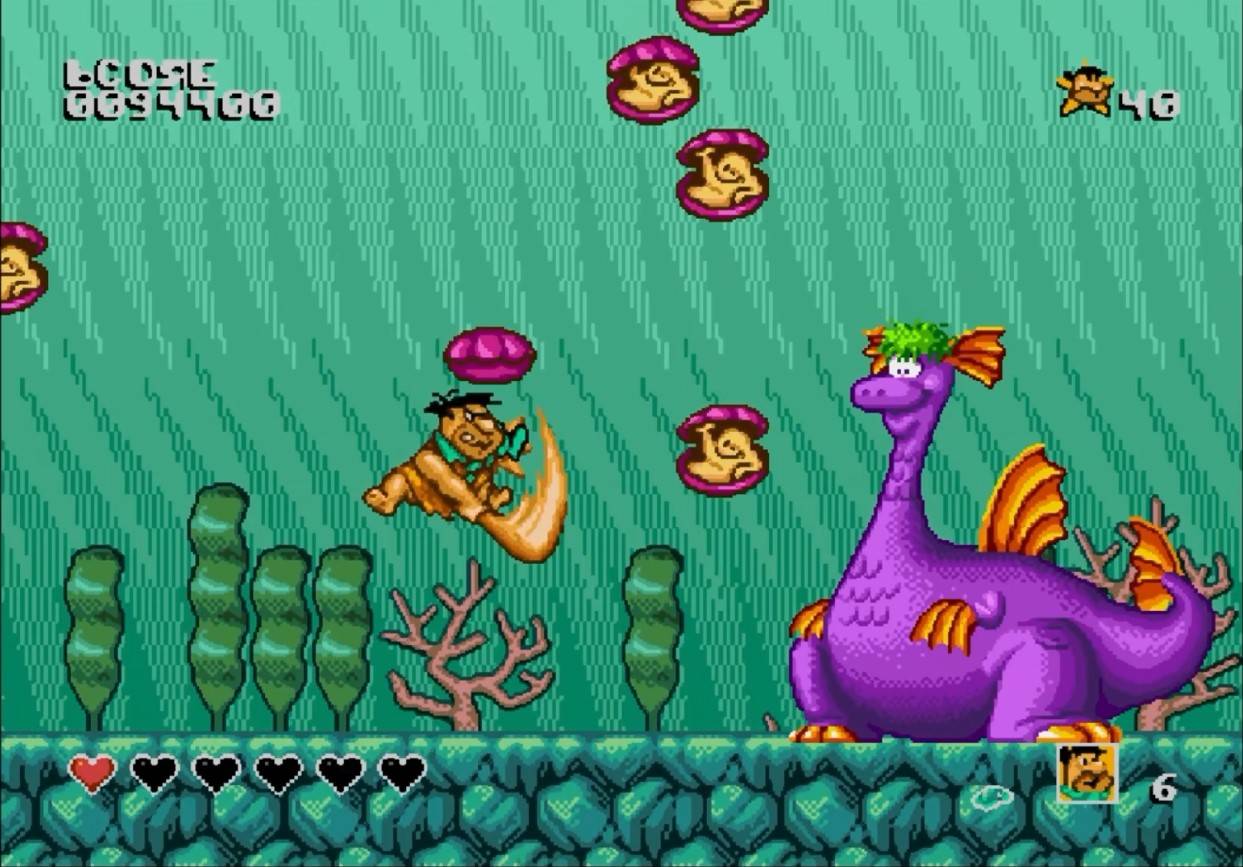 Flintstones, The - геймплей игры Sega Mega Drive\Genesis